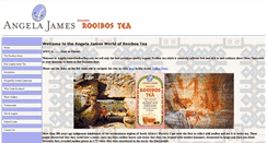 Desktop Screenshot of angelajamesrooibostea.com